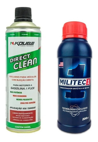 Militec 200ml + Direct Clean 500ml