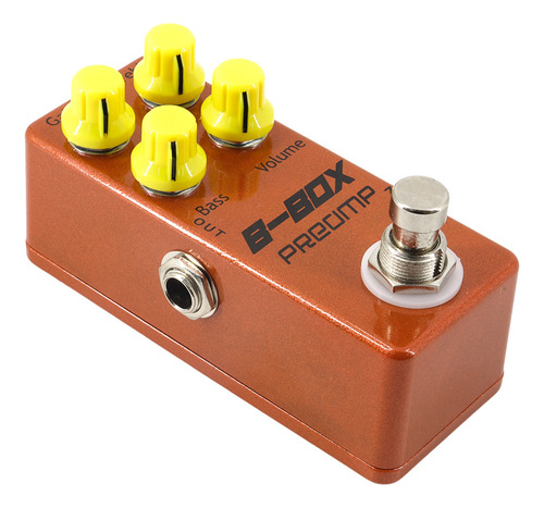 Pedal De Pré-amplificador De Guitarra B-box Pedal De Efeitos