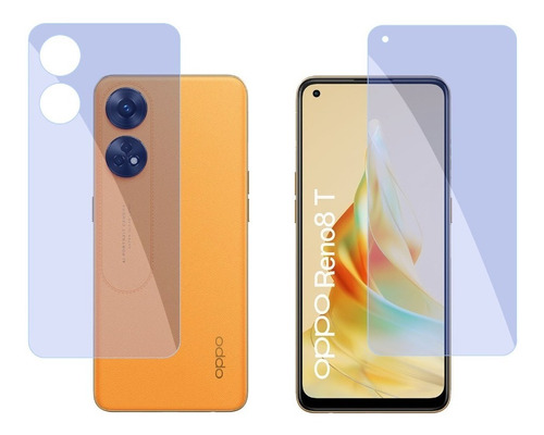 Mica Hidrogel 2 Pcs Compatible Con Oppo Reno 8t / Reno 8t 5g