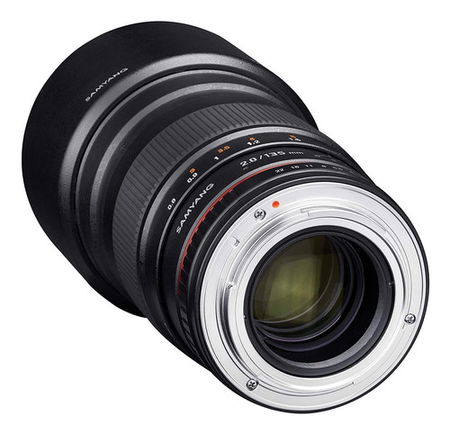 Teleobjetivo Samyang 135 Mm F / 2.0 Ed Umc Para Slr Canon...