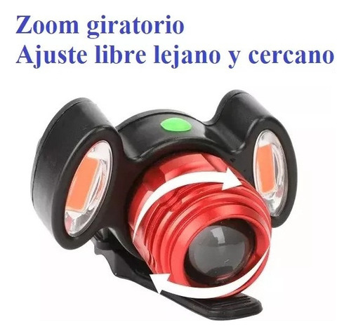 Luzes Portáteis Para Bicicleta Ecooda, Luz Led Recarregável