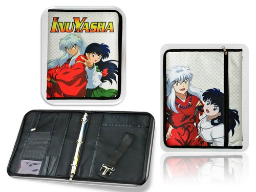 Carpeta Con Correa Inuyasha Impresión De Alta Calidad