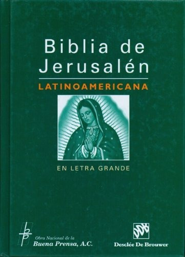Biblia De Jerusalen Latinoamericana En Letra Grande, De Vari. Editorial Liturgical Press, Tapa Dura En Español, 2009