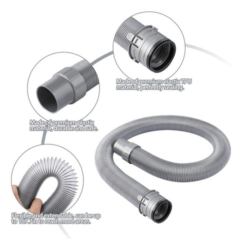 Plastic Vacuum Hose For Shark Nv22l Nv22lwm Nv22lq Nv22ln