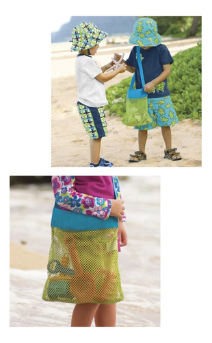Summer Beach Mesh Bag To Store Toys