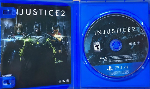 Videojuego Injustice 2 Para Ps4, Fisico Usado (Usado)