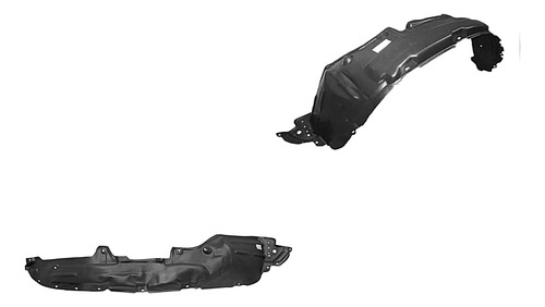 Set Tolvas Salpicaderas Delanteras Tyg Toyota Rav4 06 - 12