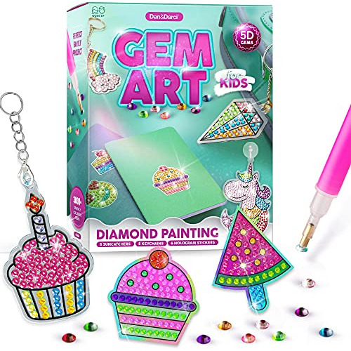 Gem Art Kids Kit De Pintura De Diamantes Big 5d Gems Ar...