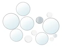 Comprar Espejo Redondo En Acrilico 12 Piezas Decorativas De Pared