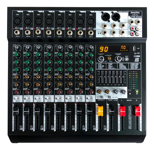 Console SmartVox SVM8-PRO de mistura 110V/220V