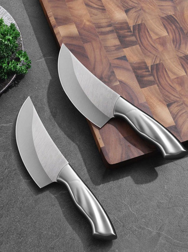 Cuchillo Cocina Carne Pescado Verduras Asado Acero Inox Chef Acero