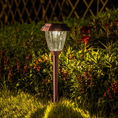 Luces Solares Impermeables Para Caminos Al Aire Libre De Cob