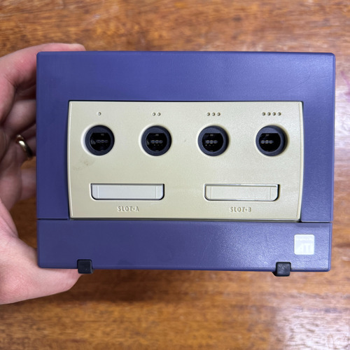 Nintendo Gamecube Todo Original + 128gb De Jogos Azul (Usado)