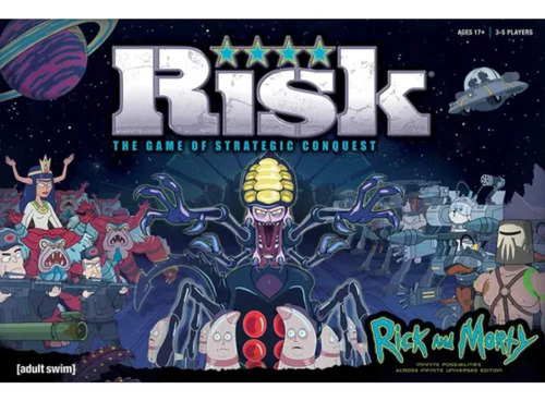 Risk Juego Estrategia Rick Y Morty