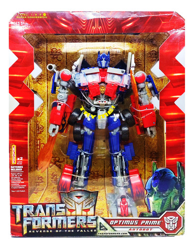 Hasbro Transformers Optimus Prime Rotf 2009 Leader Class