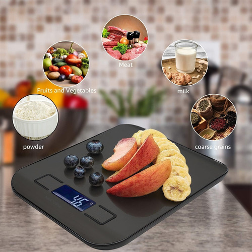 10kg/1g Báscula De Cocina Peso Cocina Digital Balanza