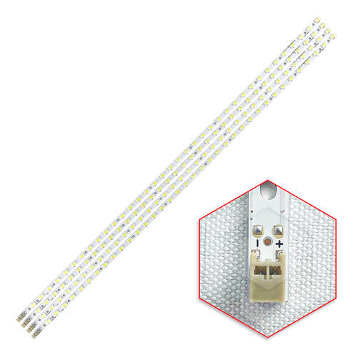 Kit 4 Barras De Led Para Tv 40pfl7606d/78 40pfl7606d Novas !