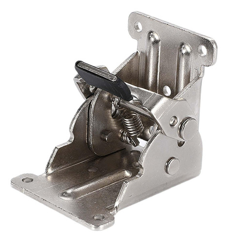 Bisagra Autoblocante, Soporte De Patas De Mesa 0 A 90 Plata
