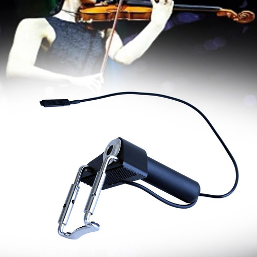 Captador De Violino Com Montagem De Tomada Externa Cv-19 Som