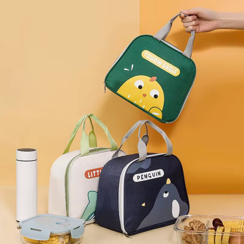 Bolso Lunchera Infantil Térmica Vianda Escolar Bebes Niños Verde Bolso Lunchera Caritas