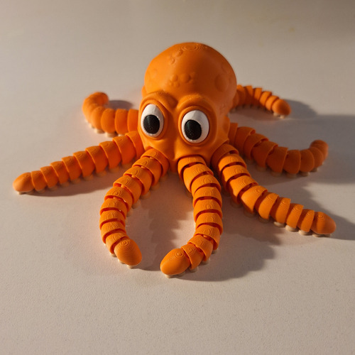 Pulpo Articulado Flexible Adorable Kracen