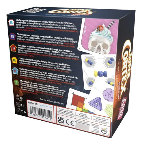 Juego De Mesa Super Cortex Challenge Gran Reto En Español