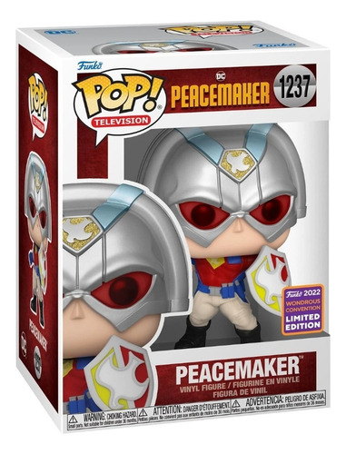 Funko Pop! Peacemaker Con Escudo #1237 Wondercon 2022 *