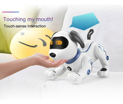 Le Neng Toys K16a Electrónica Mascotas Robot Perro Stunt Voz