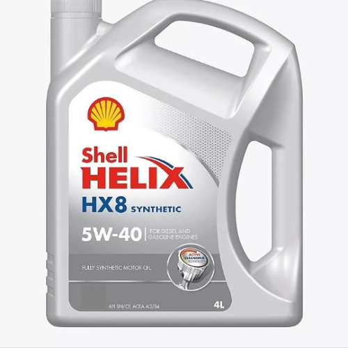Aceite Sintetico 5w40 Shell Helix Hx8 Professional 4 Litros