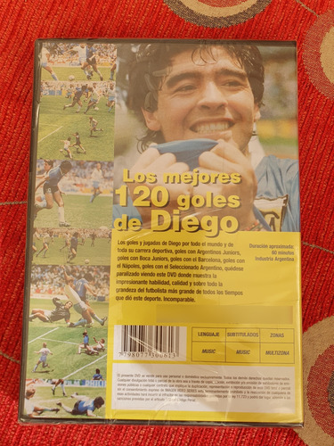 Los 120 Mejores Goles De Diego. Diego Maradona. Dvd