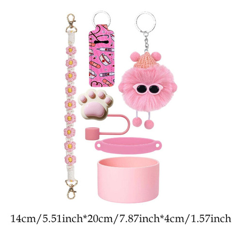 Mz Accesorios De Taza Conjunto De Transporte Mango De Rosa