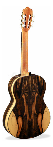 Guitarra Clásica Alhambra 6 Ébano Blanco C/funda