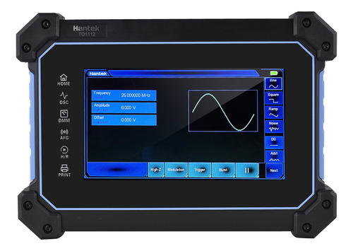 Osciloscopio De Profundidad Recargable Hantek To1112 Con Vel