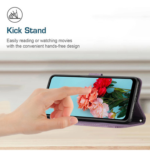 Funda De Piel Para Smartphone Infinix, Tarjetero, Ranura E