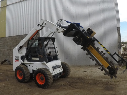 Zanjadora 1200 Hidrobull- Implemento Minicargadora Bobcat