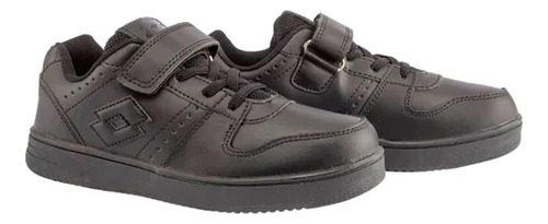 Zapatilla Escolar Niño Lotto - Bts Basket Negro