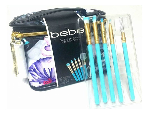  Set Cosmetiquero Y 5 Brochas Marca Bebe Cod. 2809