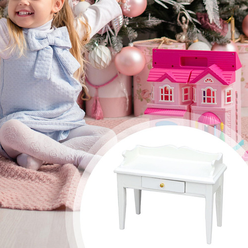 . 1:12 Mesa De Casa De Muñecas Mini Muebles Para Sala De
