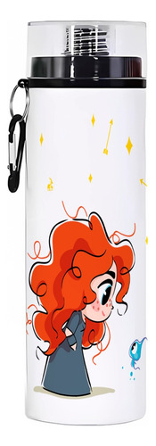 Termo Cilindro Princesas Botella 750ml Merida