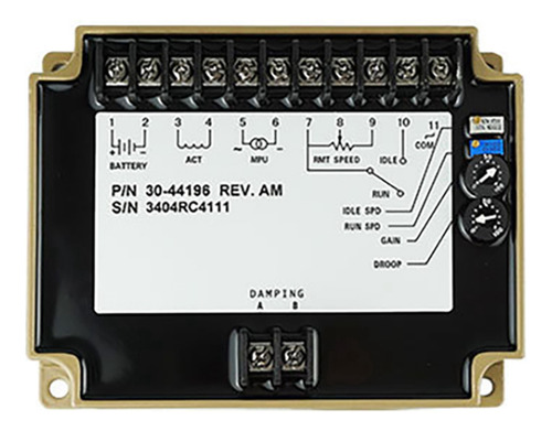 2x 3044196 Unidad De Control De Velocidad Del Generador Cont