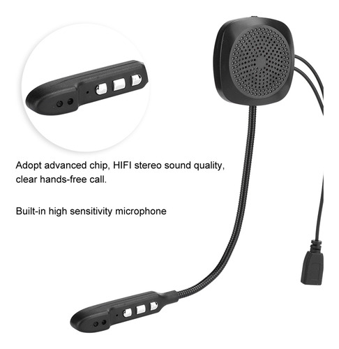 Auriculares Bluetooth Para Motocicletas Para Llamadas Con Ma