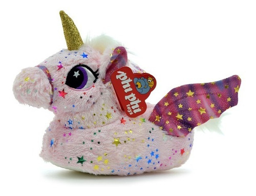 Pantufla Unicornio Con Estrellitas- Orig. Phi Phi Toys