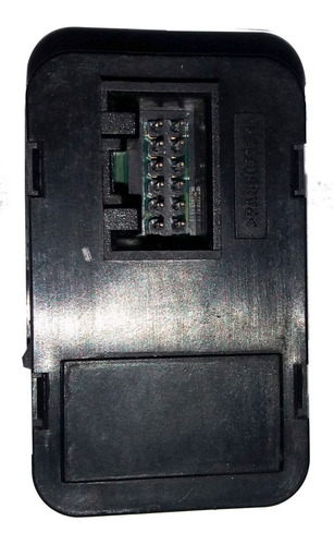 Imagem 3 de 3 de Botão Do Vidro Agile/corsa/prisma/meriva Led Azul (kit)