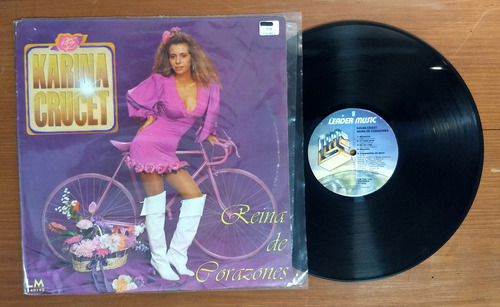 Karina Crucet Reina De Corazones 1992 Disco Lp Vinilo