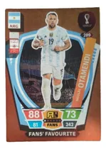 Comprar Carta Selección Argentina Panini Mundial Qatar 2022 Otamendi