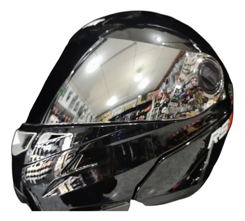 Visor Espejado Casco Hawk Rebatible Rs5 Vector Anti Scratch Espejado