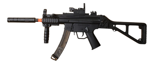 Pistola De Hidrogel Mp5 Gel Blaster Arma De Gel Juguete Negro
