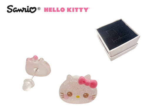 Aretes De Plata Hello Kitty Aretes Plata Kuromi Sanrio