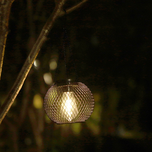 Linterna Solar Para Exteriores, 2 Piezas De Luces Colgantes