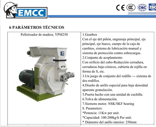 Molino De Pellet De Madera
